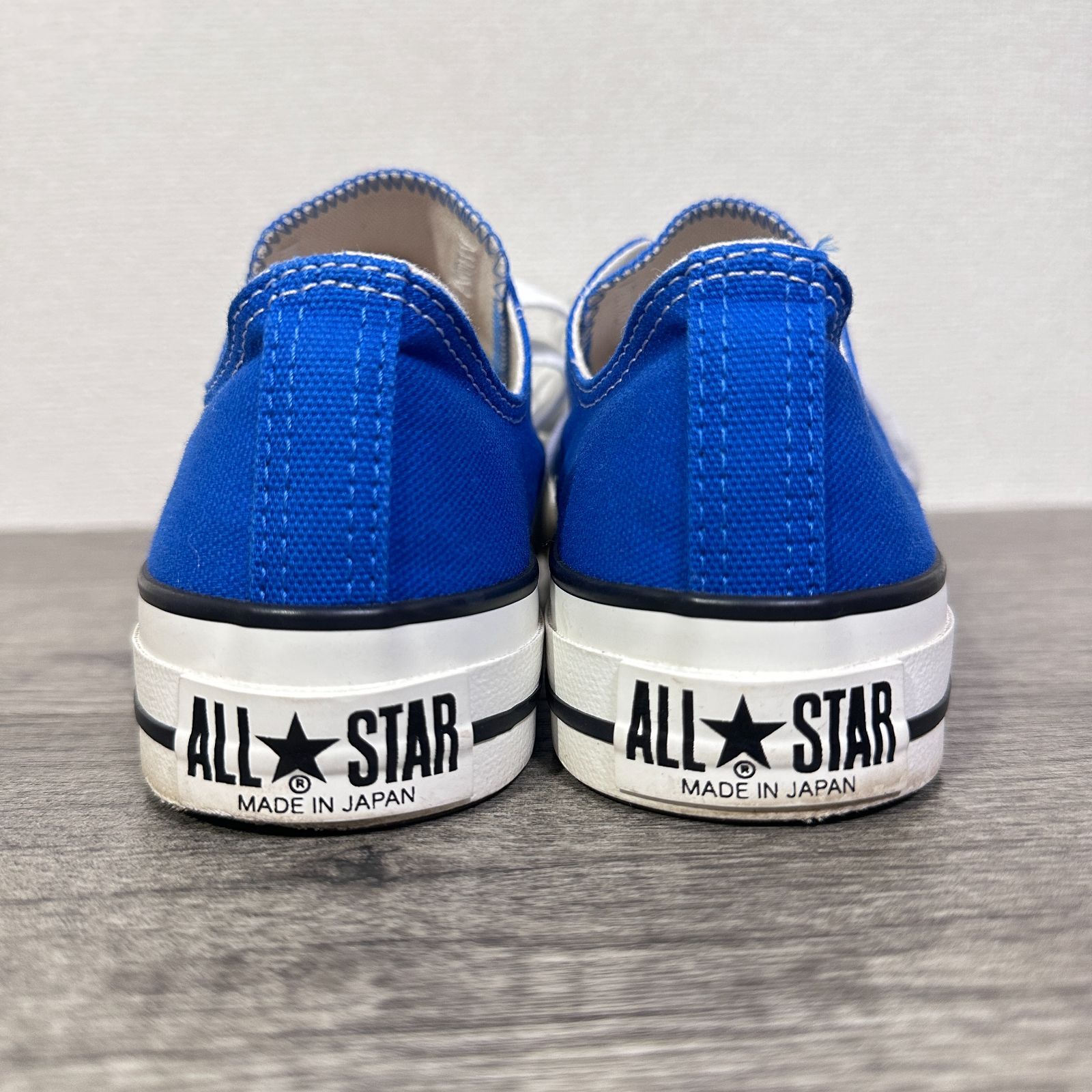 美品 コンバース 日本製 キャンバスオールスターJ OX スニーカー 24.5 