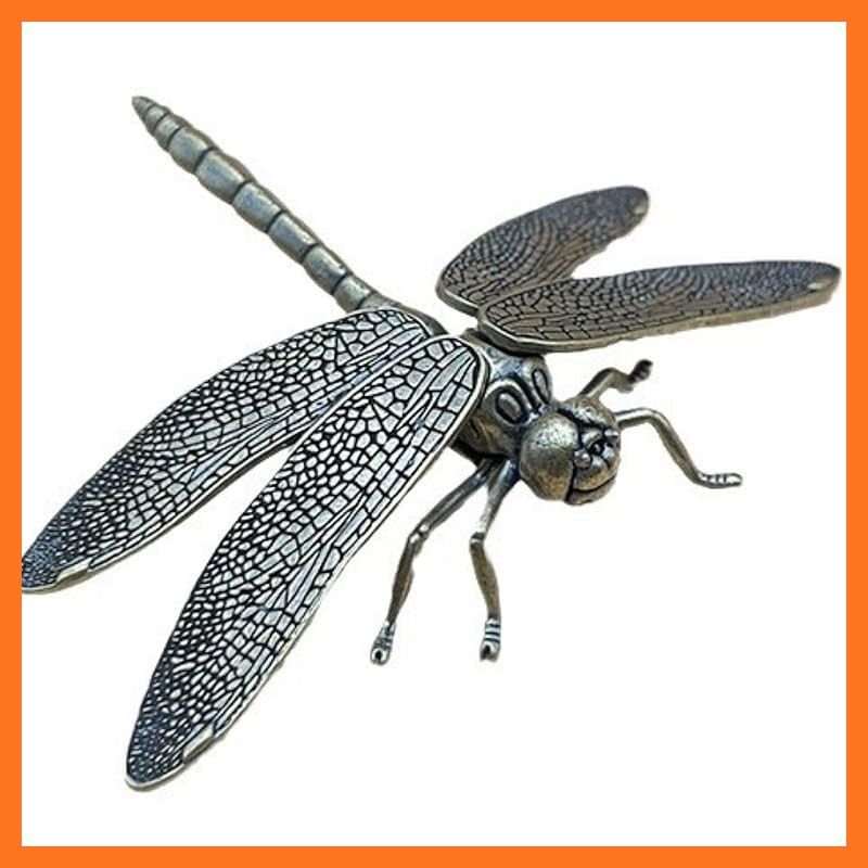 新品】 mamota 銅 アクセサリー とんぼ 蜻蛉 トンボ 置物 金運 勝負運