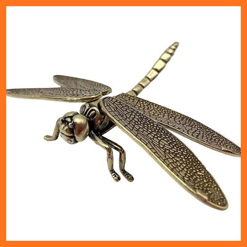 新品】 [eeldog] 蜻蛉 とんぼ 置き物 オブジェ 風水 勝ち虫 開運 金運