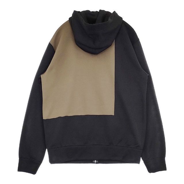 COMME des GARCONS HOMME DEUX 切替 ジップ パーカー AD2023 ブラック