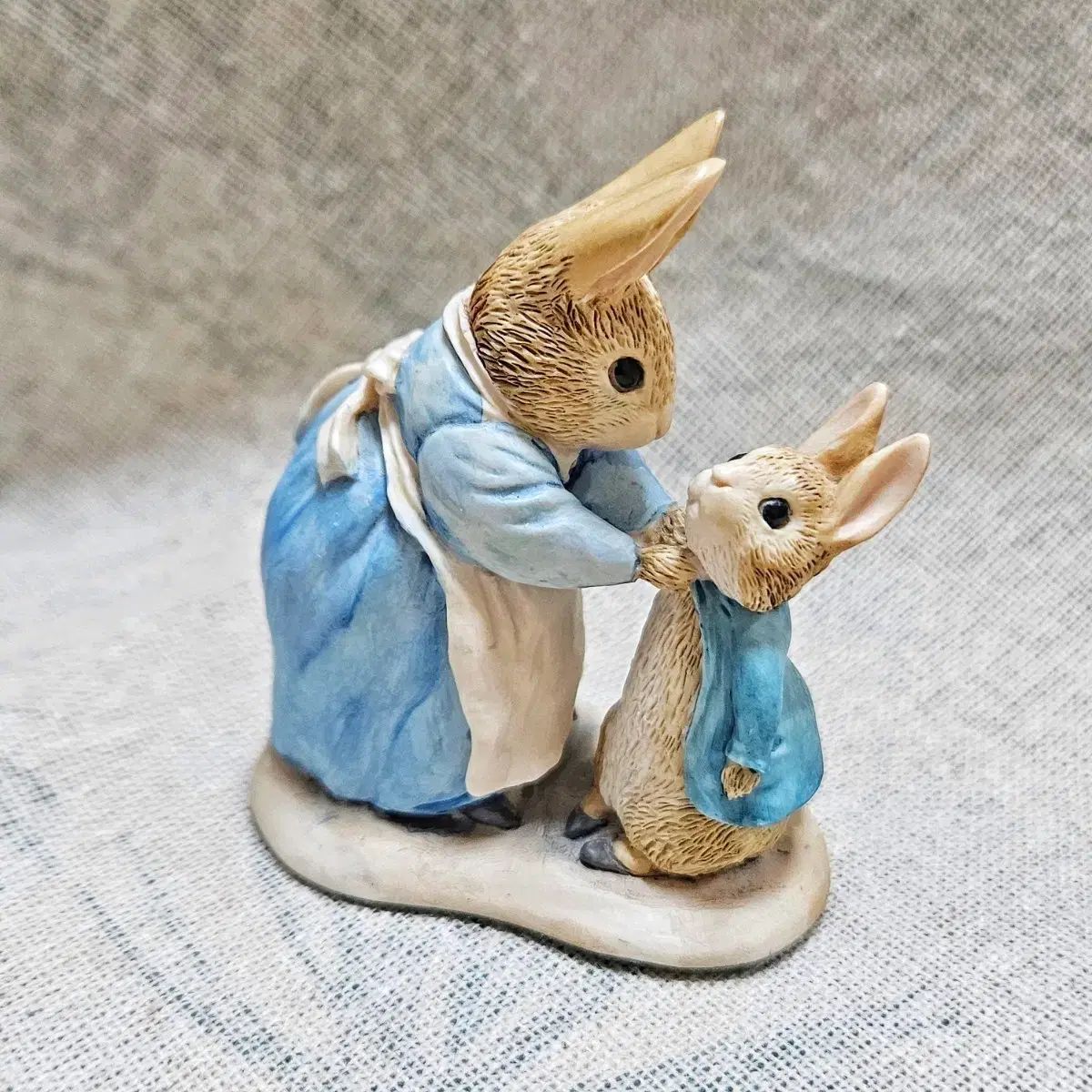 ビアトリクス・ポター ピーターラビットとママうさぎ フィギュアLYNN
