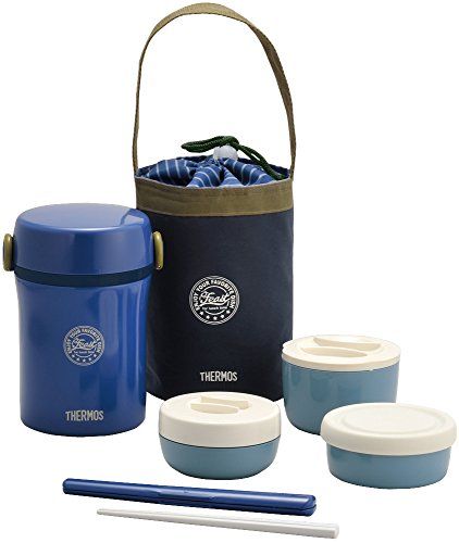 サーモス ステンレスランチジャー 約0 6合 ネイビー JBC 801 NVYpo c 4 ad 1448