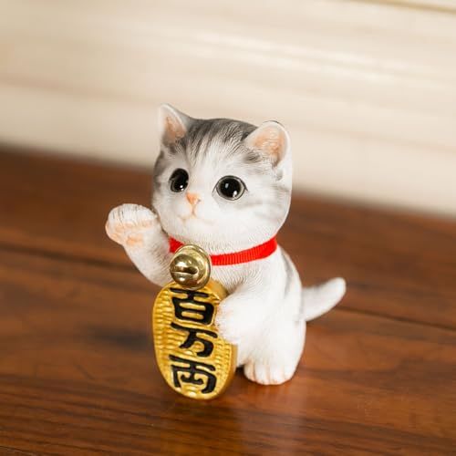 デバリエ] 招き猫 猫 置物 癒し 商売繁盛 厄除け 病除け 開運 金運