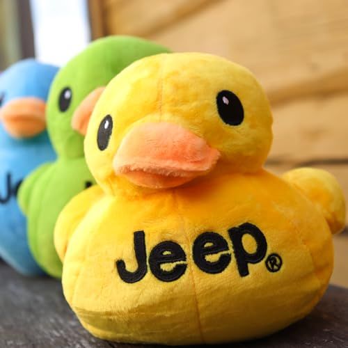  Jeep テキスト ロゴ アヒルのぬいぐるみ - 完璧な愛好家 You ve Been Ducked イエロー po 75 e 221 c 4 その他 キッチン 食器