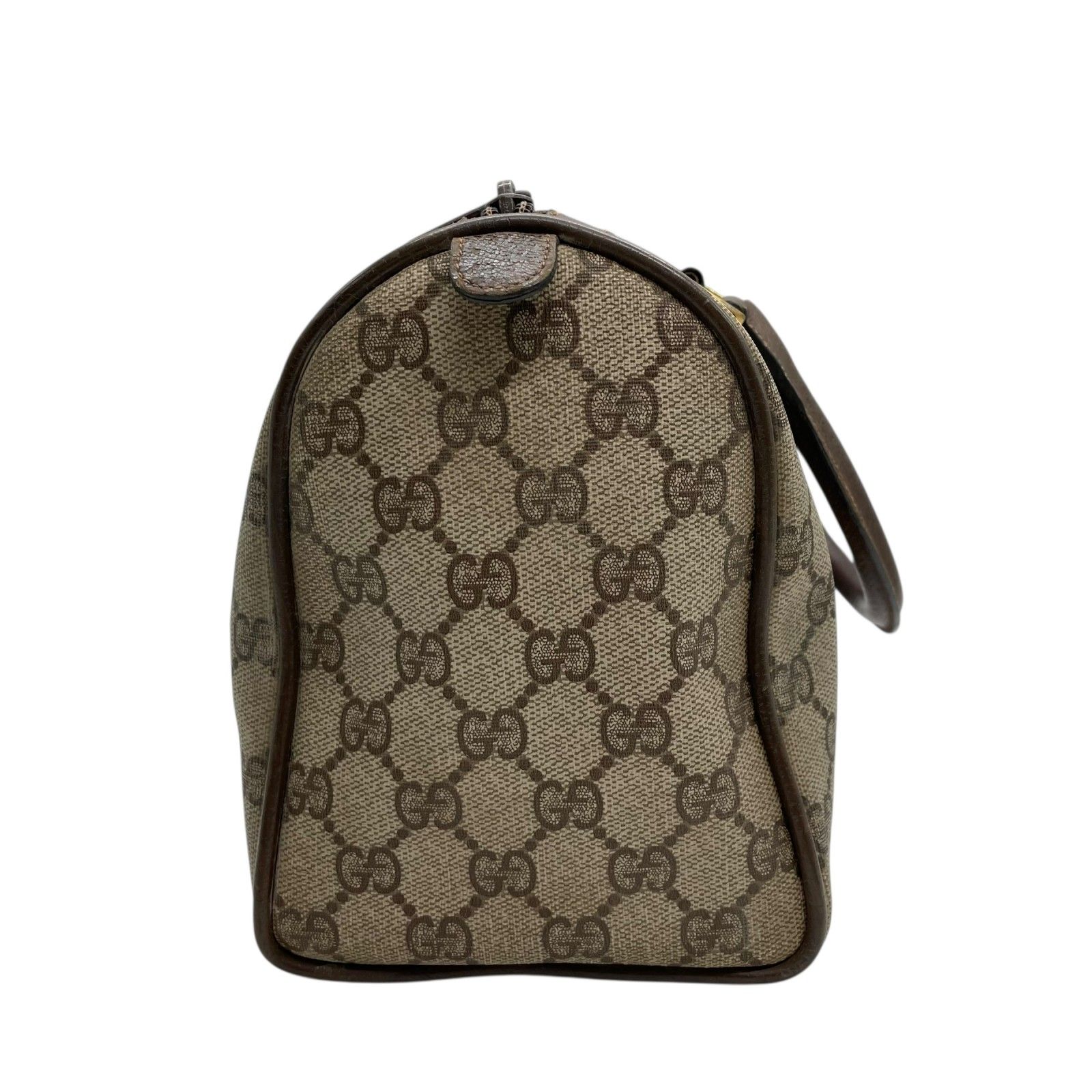 GUCCI グッチ ヴィンテージ GGスプリーム ミニボストン ハンドバッグ 