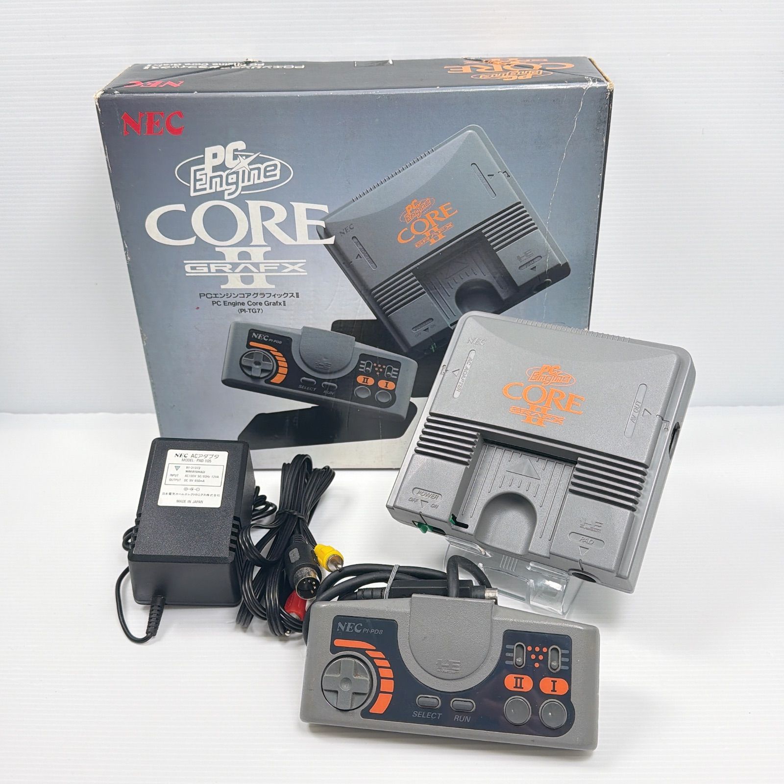 PCエンジン コアグラフィックス2 PI-TG7 NEC 動作未確認 現状品 PC