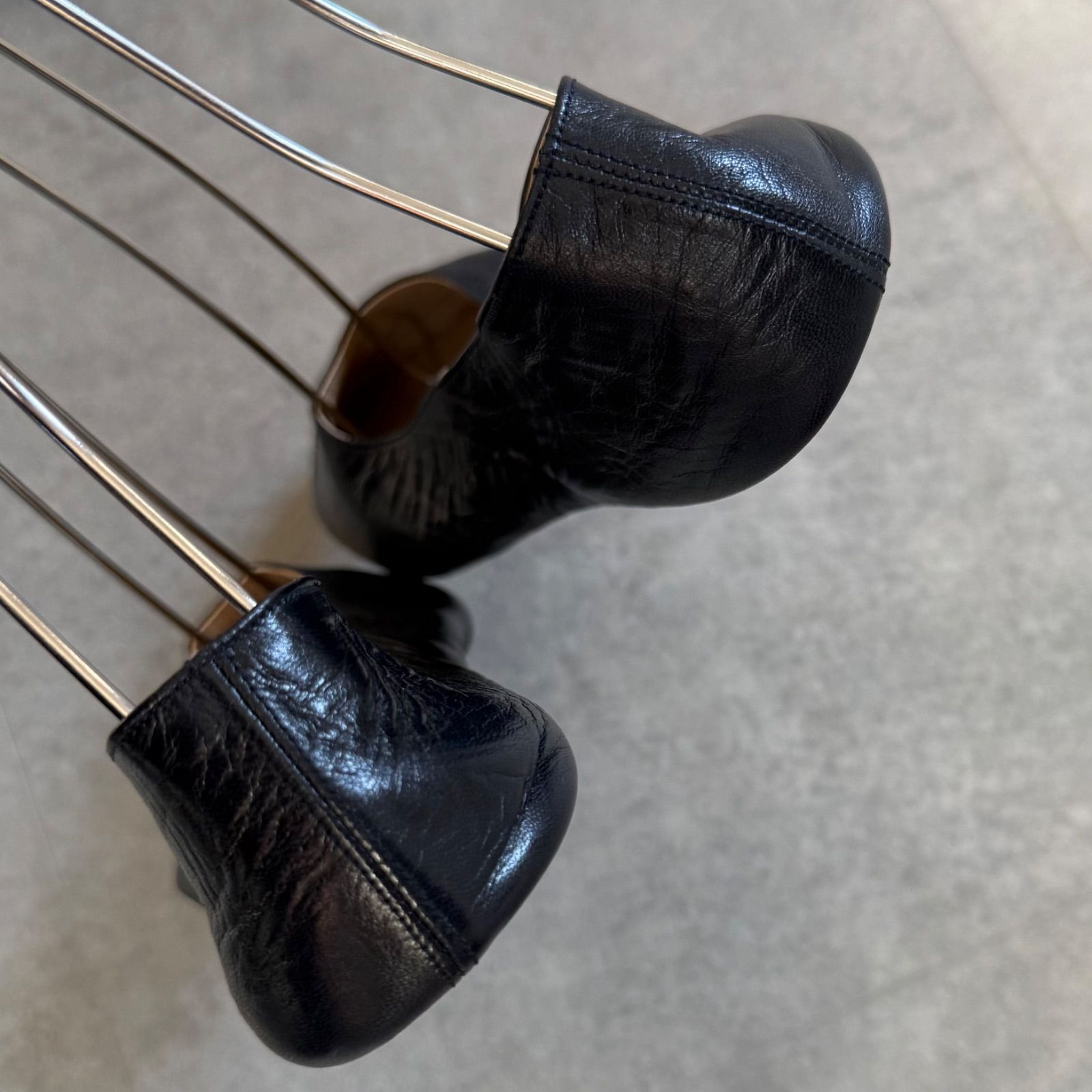 CHANEL 正規品 バレエシューズ フラットシューズ ココマーク23cm 未使用 希少 CHANEL シャネル ココマーク バレエシューズ スリッパ