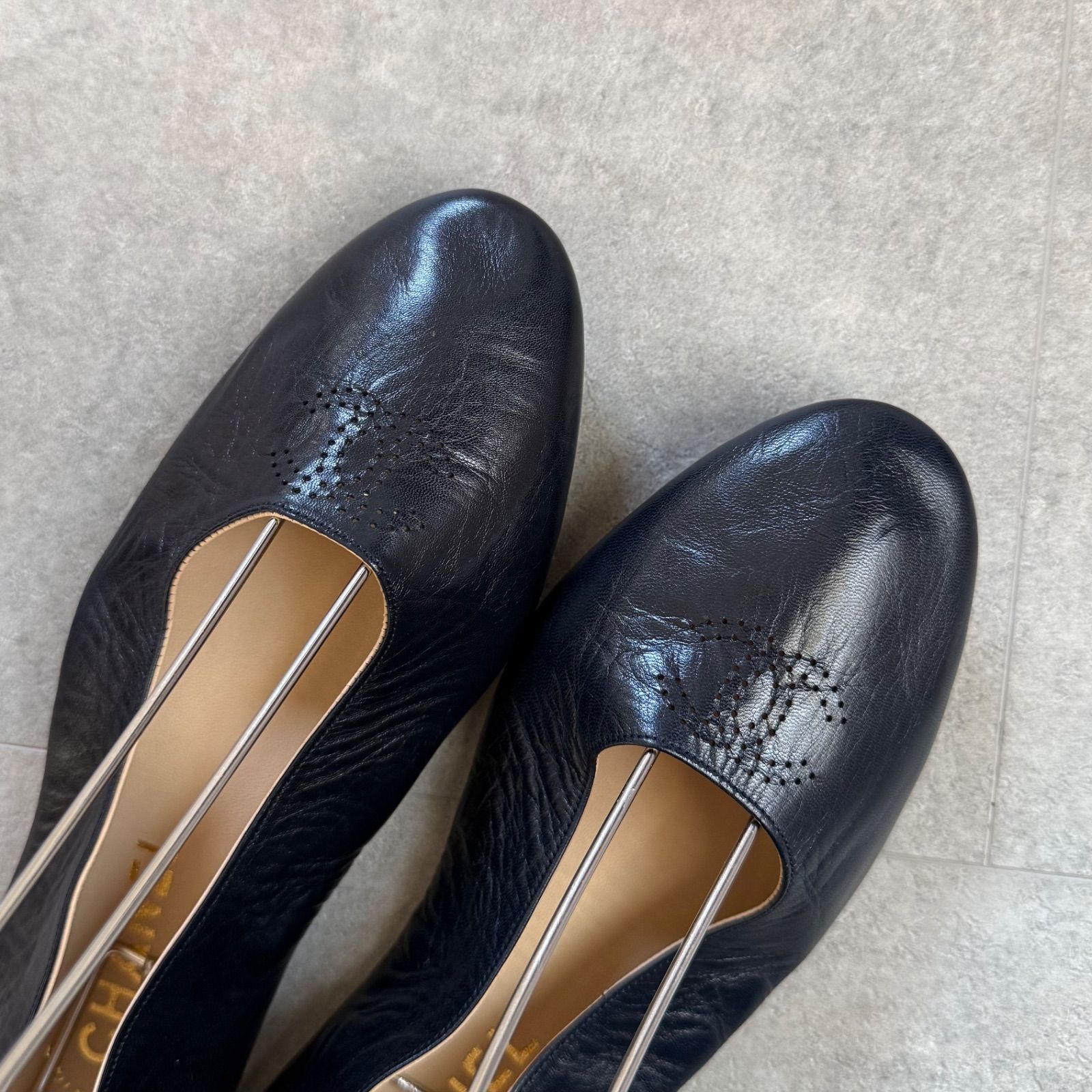 未使用 希少 CHANEL シャネル ココマーク バレエシューズ スリッパ