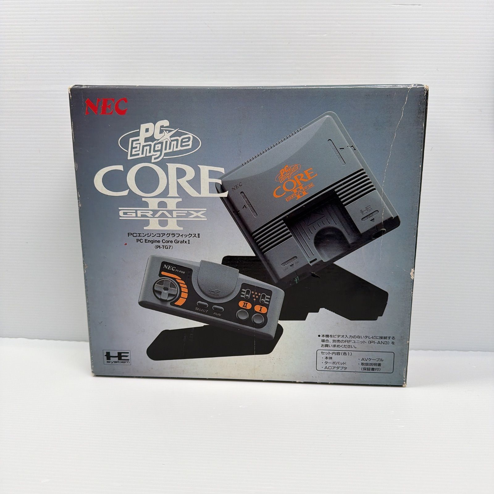 PCエンジン コアグラフィックス2 PI-TG7 NEC 動作未確認 現状品 PC