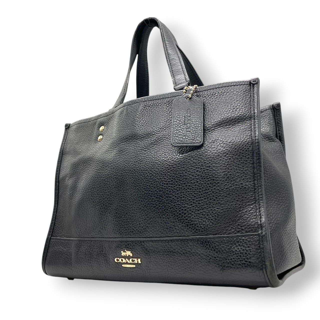 レディース 【良品】コーチ COACH チャーリー キャリーオール 2WAY 