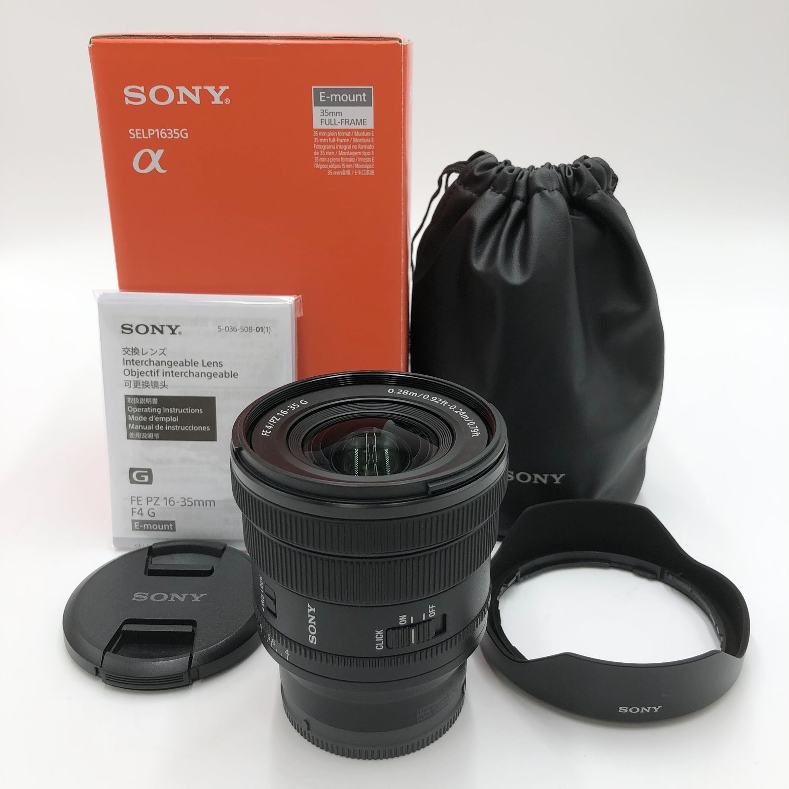 SONY(ソニー) 広角ズームレンズ フルサイズ FE PZ 16-35mm F4 G G