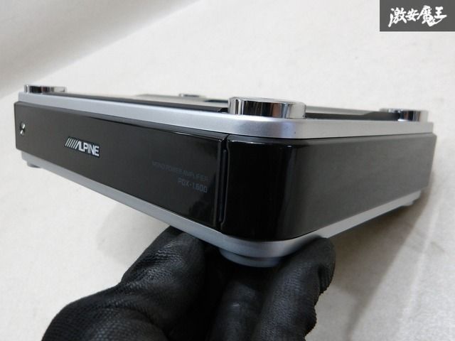 動作OK！ ALPINE アルパイン PDX-1.600 デジタル パワーアンプ 600W