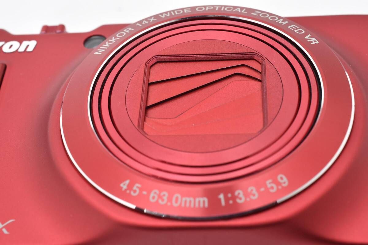 ☆ニコン Nikon COOLPIX S8200 レッド☆ Y942 #4202 - メルカリ