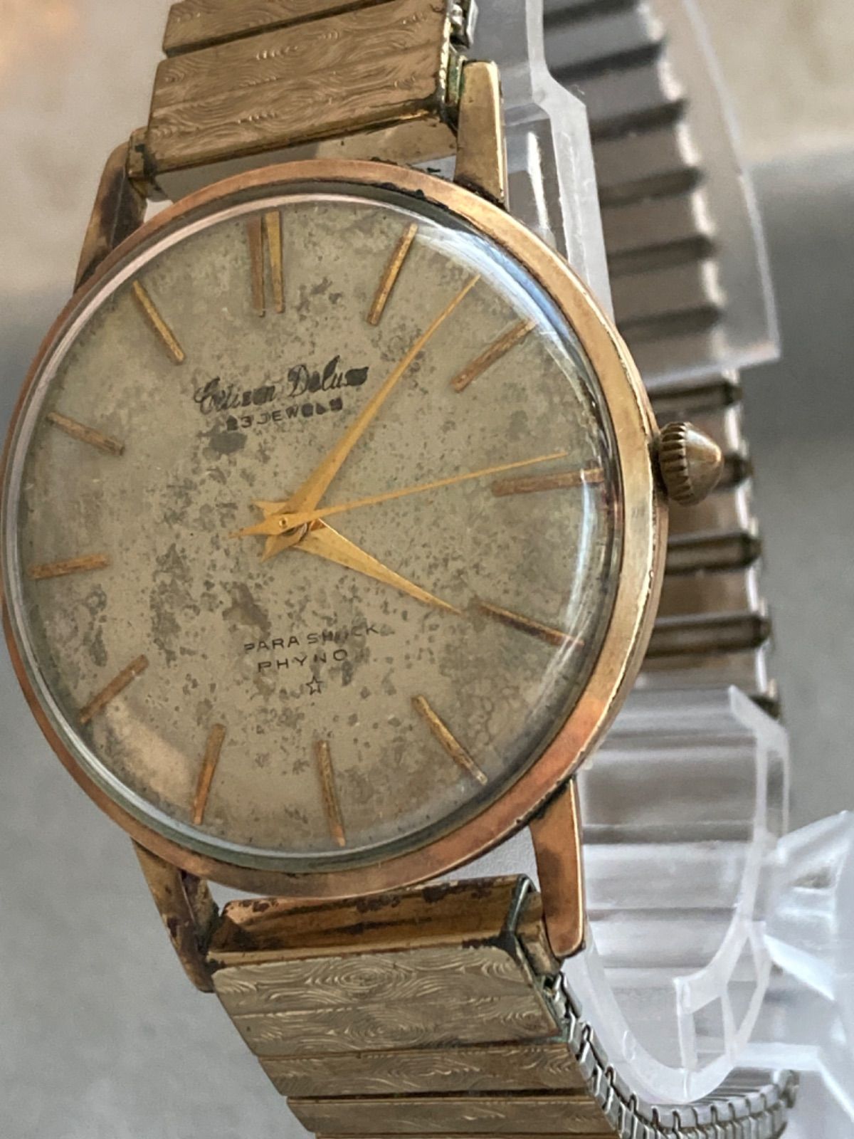 希少・動作品】シチズン デラックス 23石 14KGF 手巻き ヴィンテージ