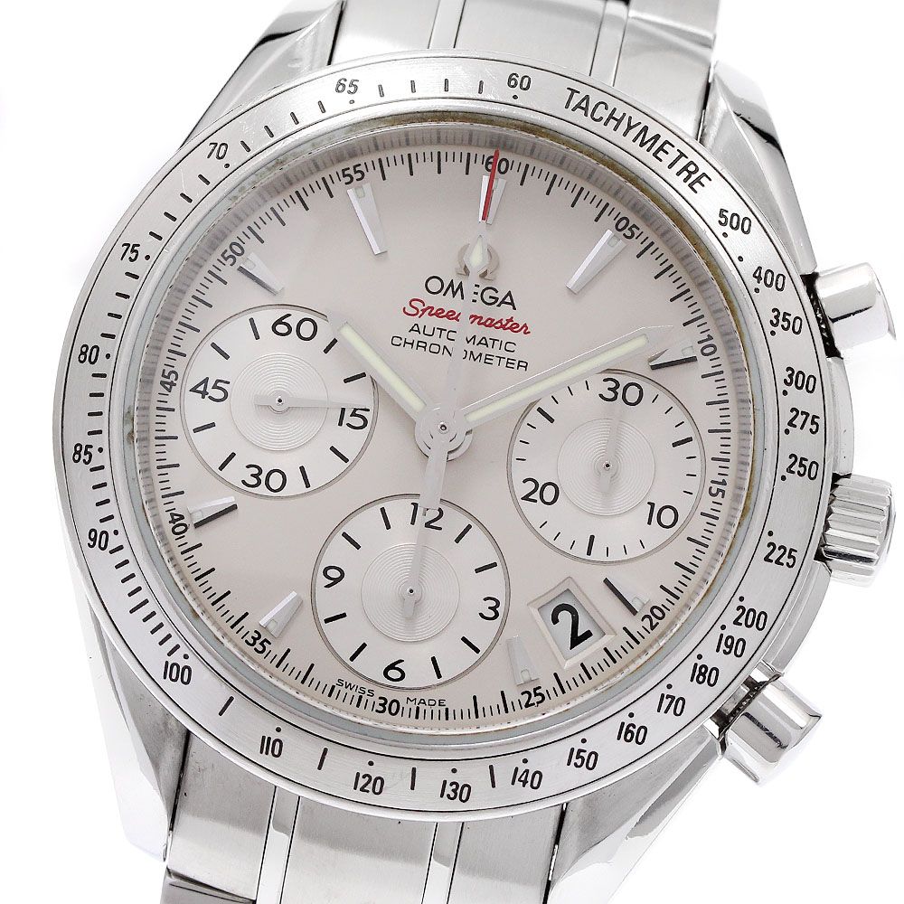 オメガ OMEGA 323 10 40 40 02 001 スピードマスター デイト クロノグラフ 自動巻き メンズ _878077