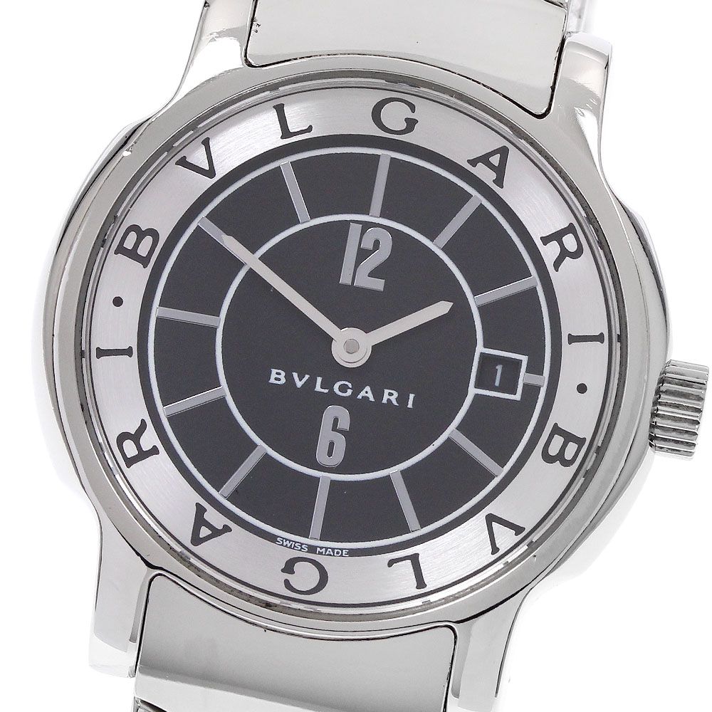 ブルガリ BVLGARI ST29S ソロテンポ デイト クォーツ レディース 箱・保証書付き_939771 ブルガリ BVLGARI ST29S ソロテンポ デイト クォーツ レディース 箱