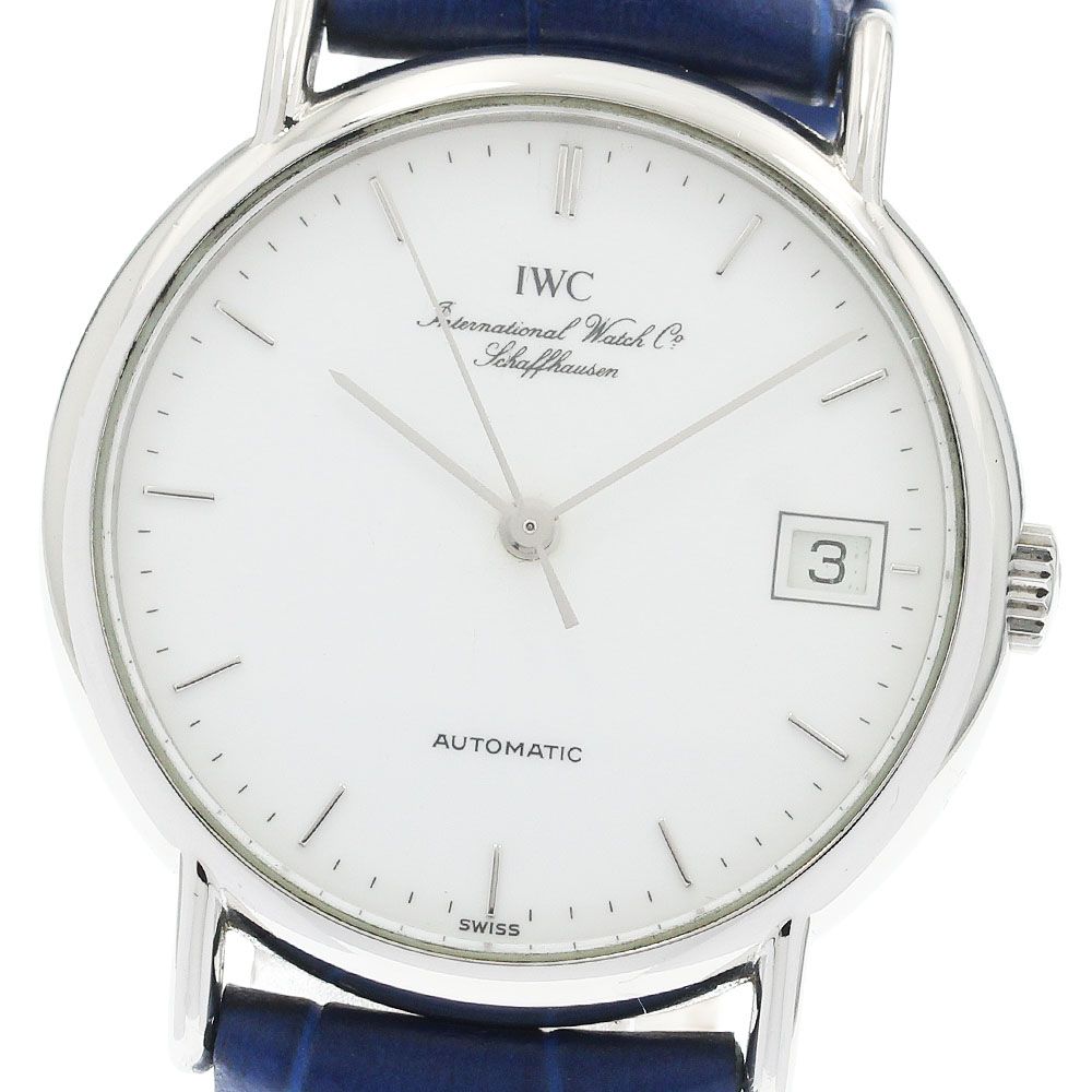 IWC IWC SCHAFFHAUSEN IW351320 ポートフィノ デイト 自動巻き メンズ _940110