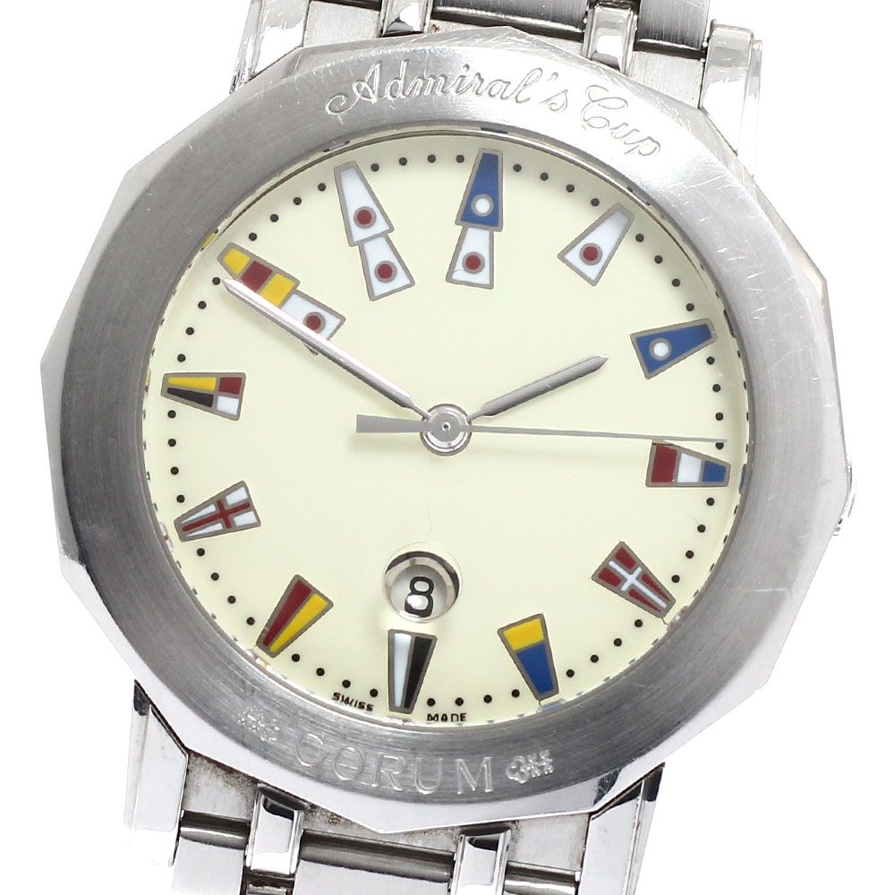 コルム CORUM 99.430.20 V585 アドミラルズカップ デイト クォーツ