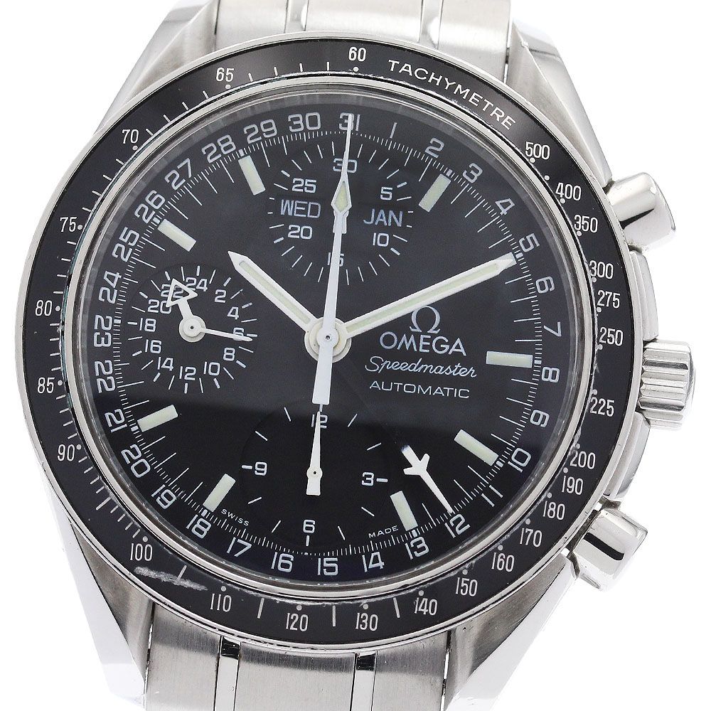 オメガ OMEGA 3520 50 スピードマスター マーク40 コスモス トリプルカレンダー クロノグラフ 自動巻き メンズ _935883