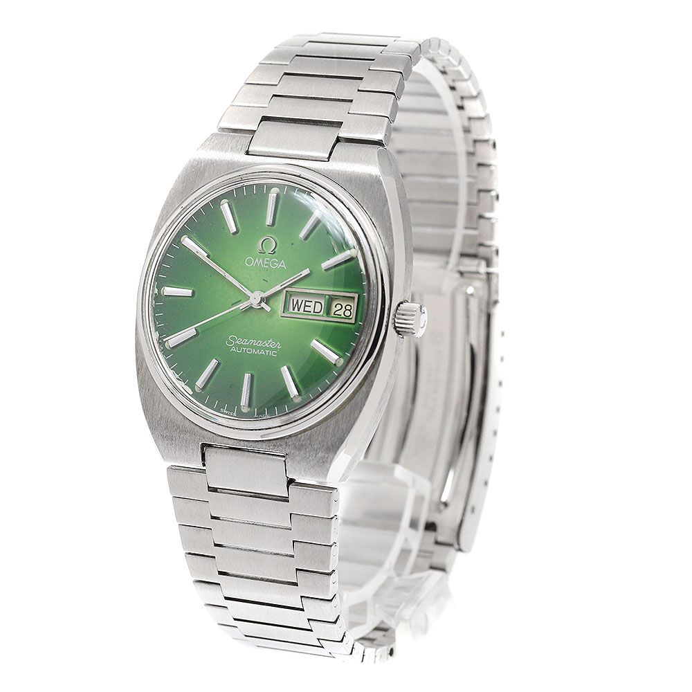  オメガ OMEGA 166 0213 1 366 0845 1 シーマスター Cal 1020 デイデイト 自動巻き メンズ _939686 チェック柄 自動巻き時計 腕時計(アナログ)