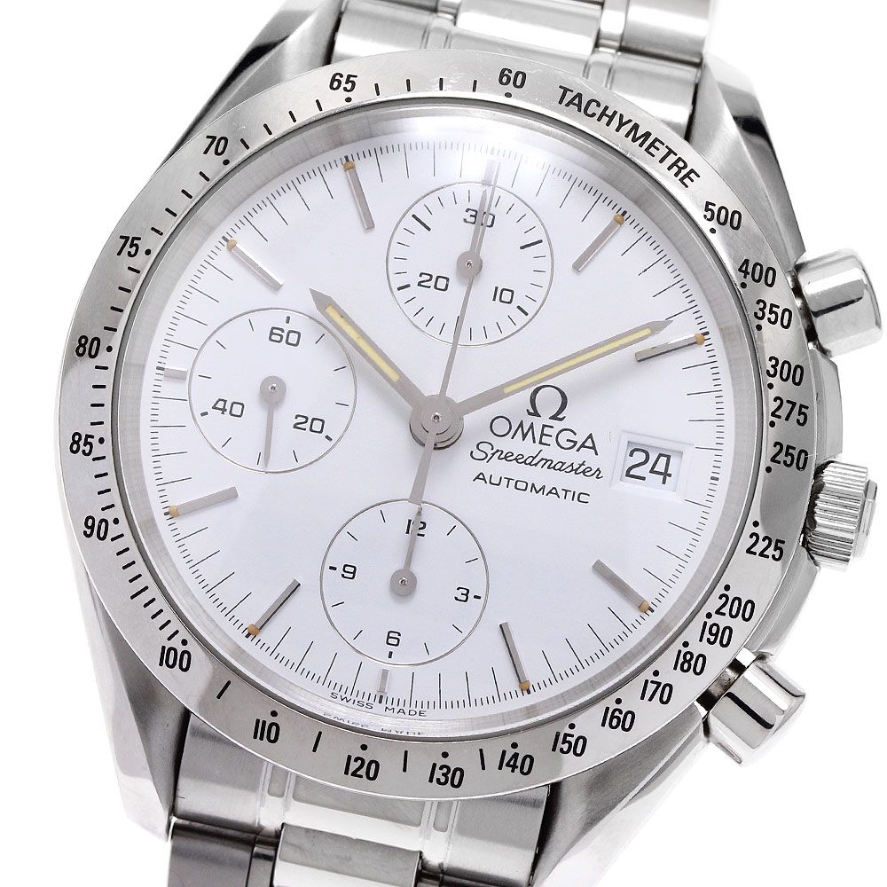オメガ OMEGA 3511 20 スピードマスター クロノグラフ デイト 自動巻き メンズ _939420