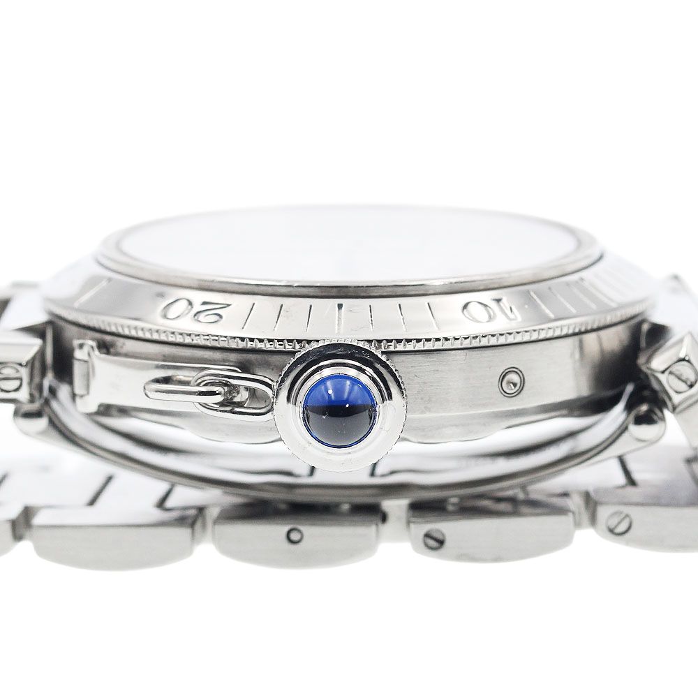  カルティエ CARTIER W31037H3 パシャ38ｍｍ GMT パワーリザーブ 自動巻き メンズ _899509 スウェット 自動巻き時計 腕時計(アナログ)