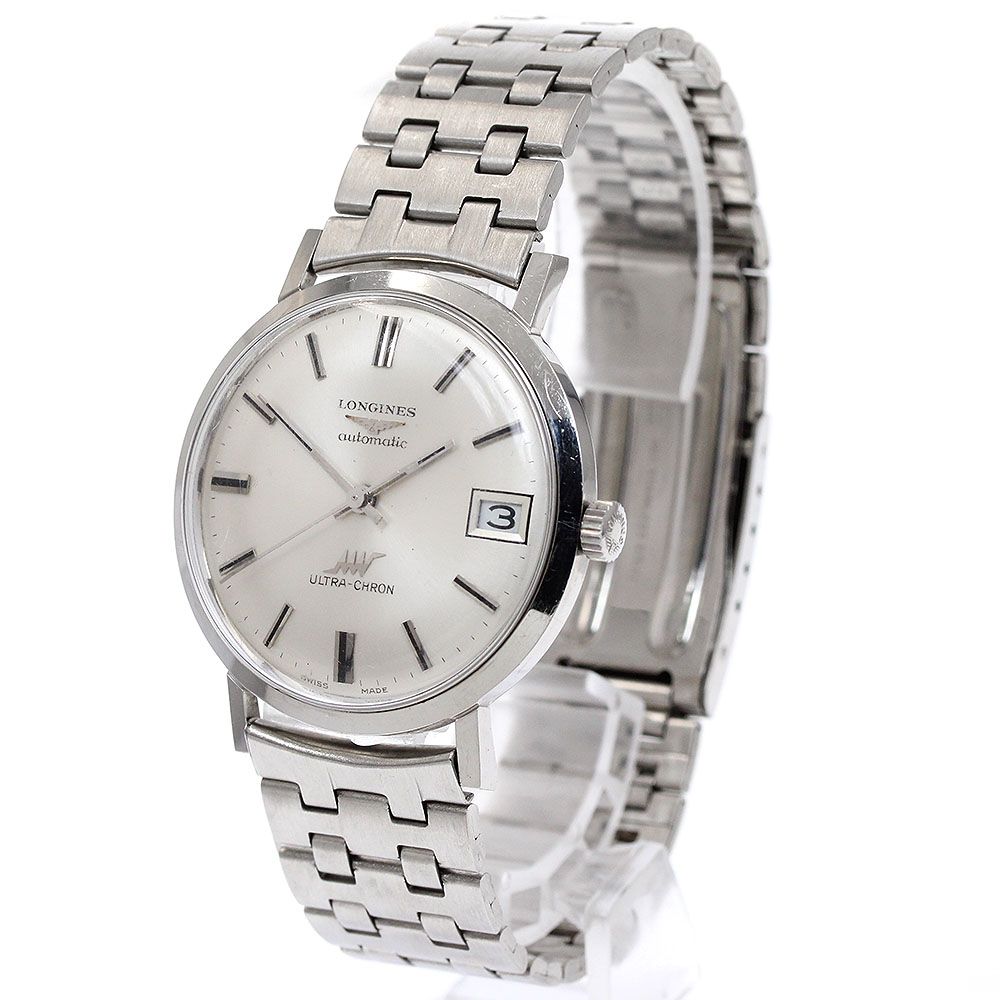  ロンジン LONGINES ウルトラクロン デイト 自動巻き メンズ _933648 パーティー向け 自動巻き時計 腕時計(アナログ)