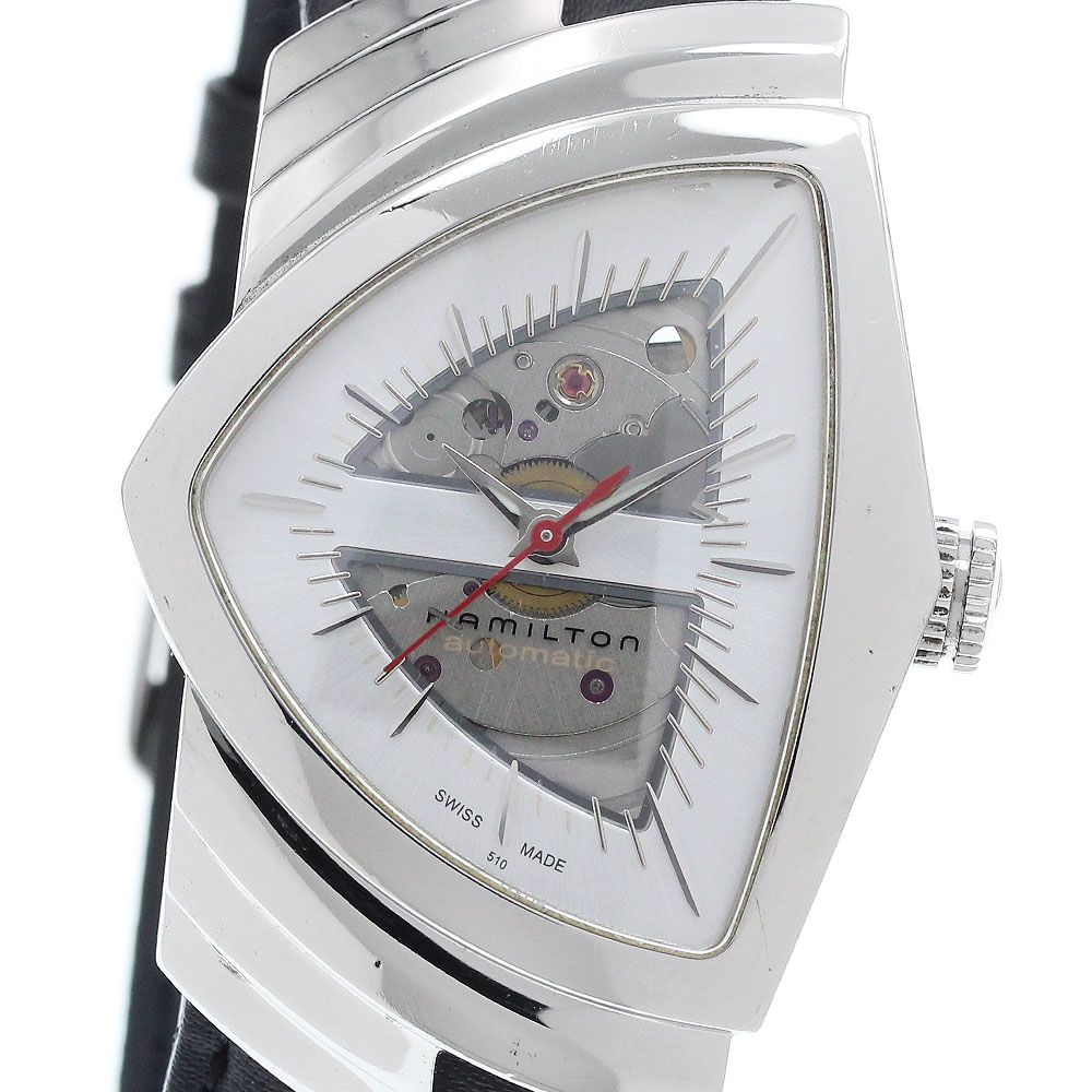 ハミルトン HAMILTON H245150 ベンチュラ スケルトン 自動巻き メンズ _939675