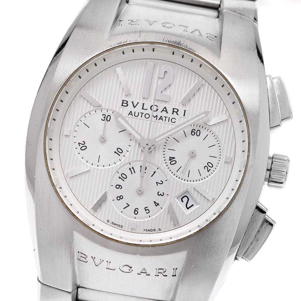 ブルガリ BVLGARI EG40SCH エルゴン クロノグラフ 自動巻き メンズ 箱