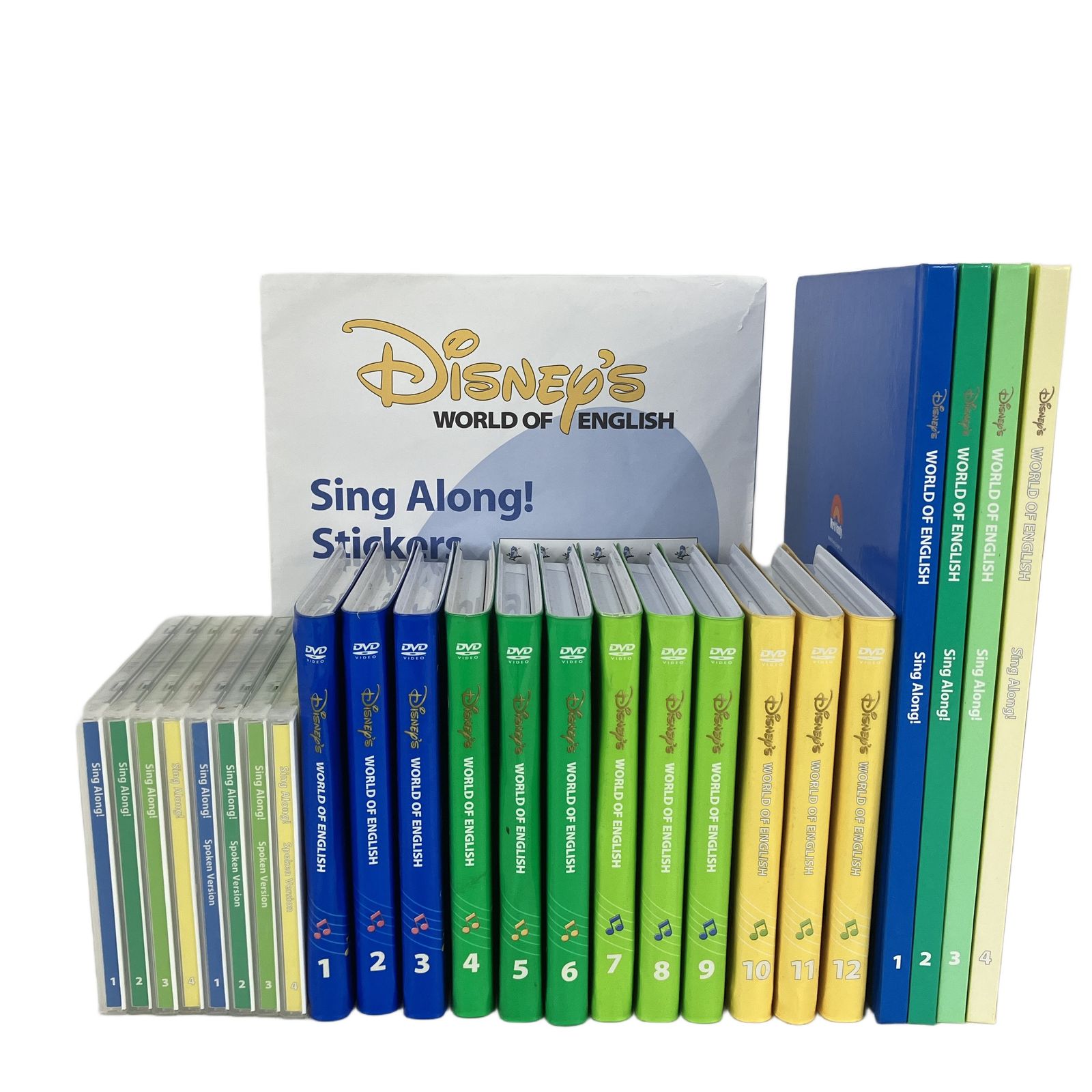 DWE シングアロング CD DVD ディズニー 英語システム 幼児 教材 中古 