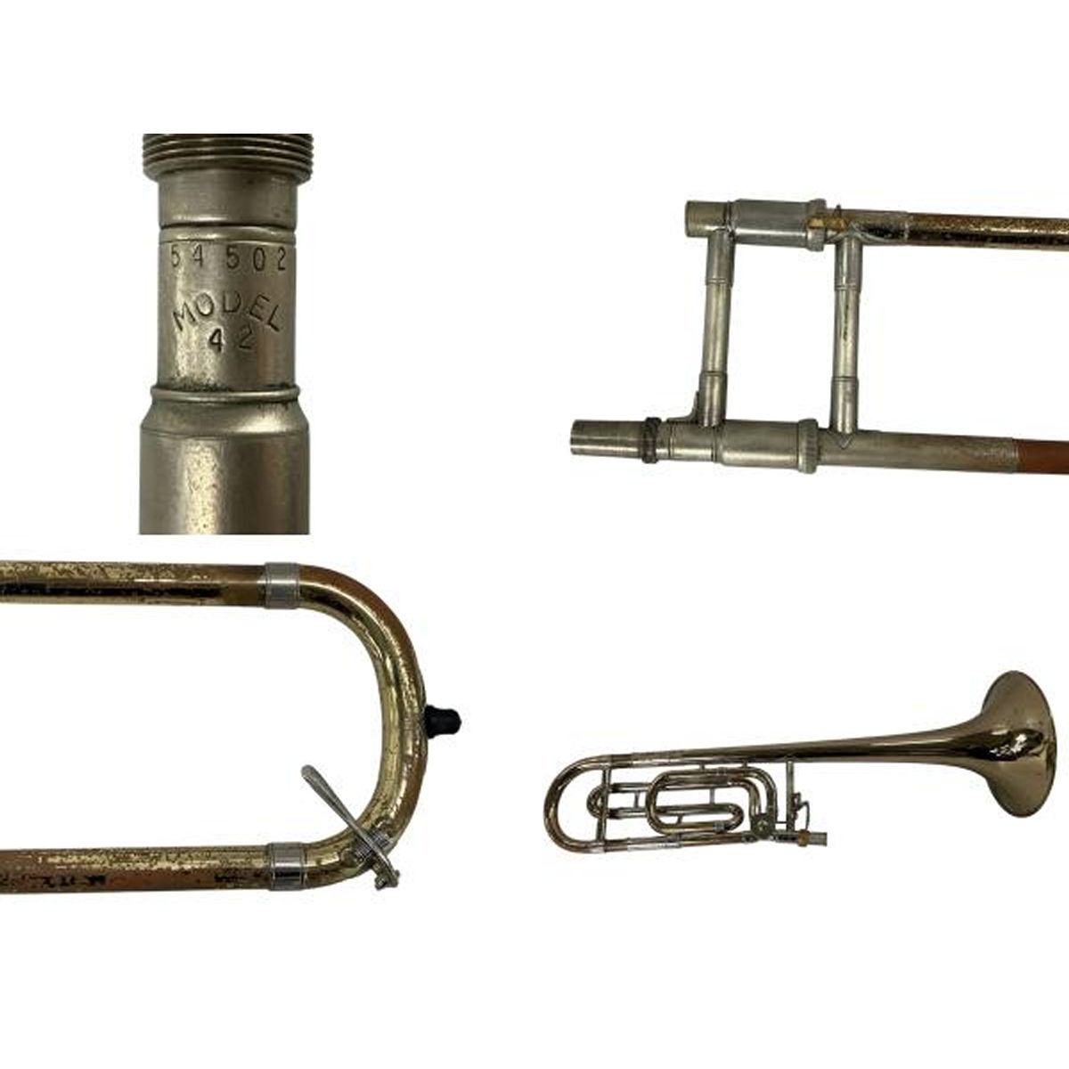 Bach Stradivarius 42 Trombone 太管 テナーバストロンボーン バック