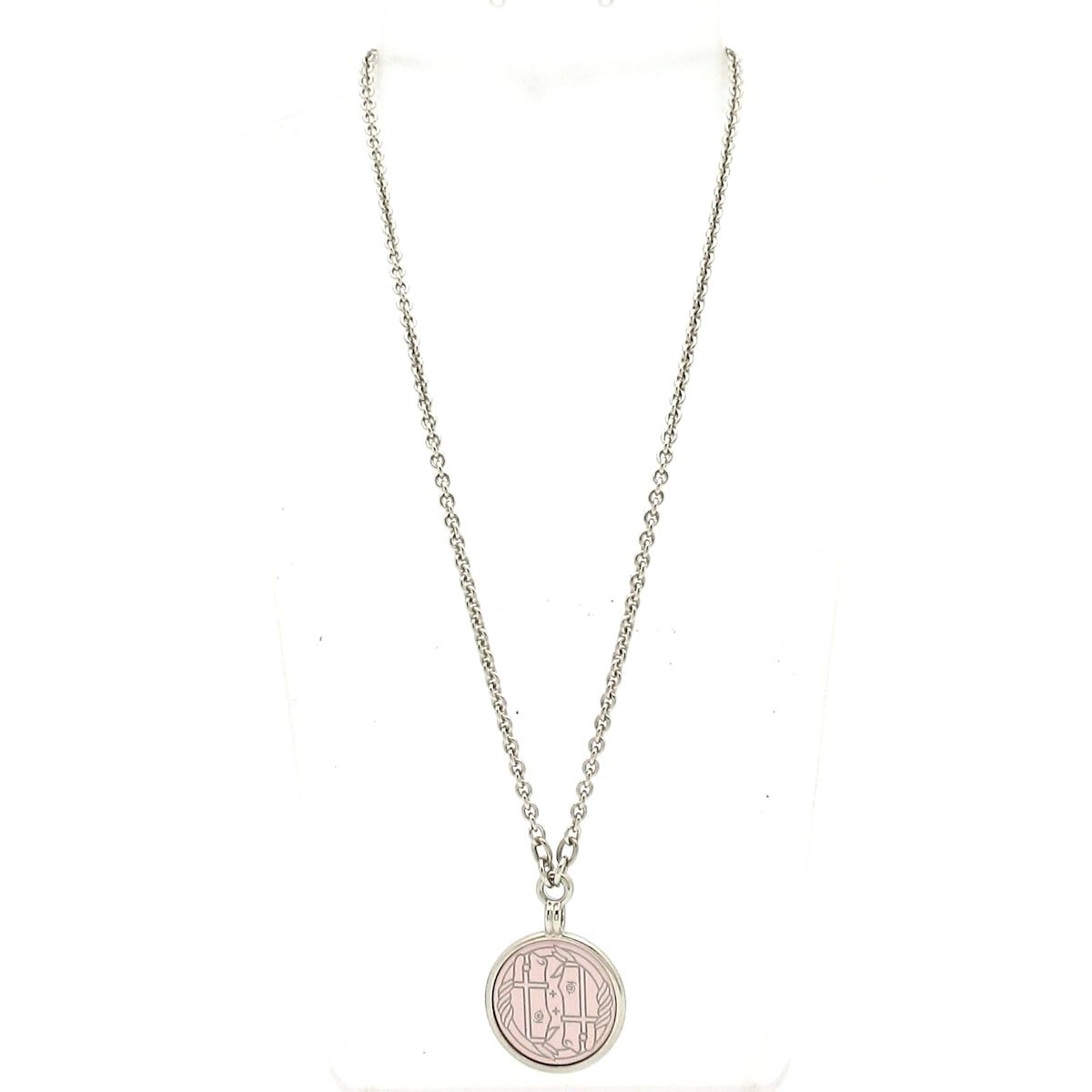 HERMES(エルメス) ネックレス美品 メダイユ/カドリージュPM シルバー