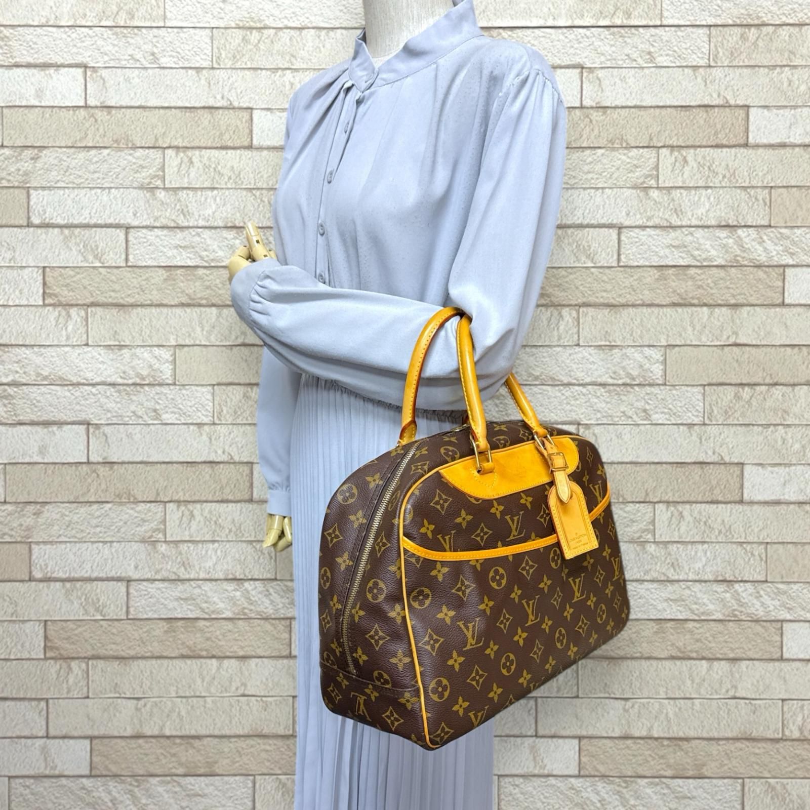 ルイヴィトン ドーヴィル モノグラム ハンドバッグ モノグラム