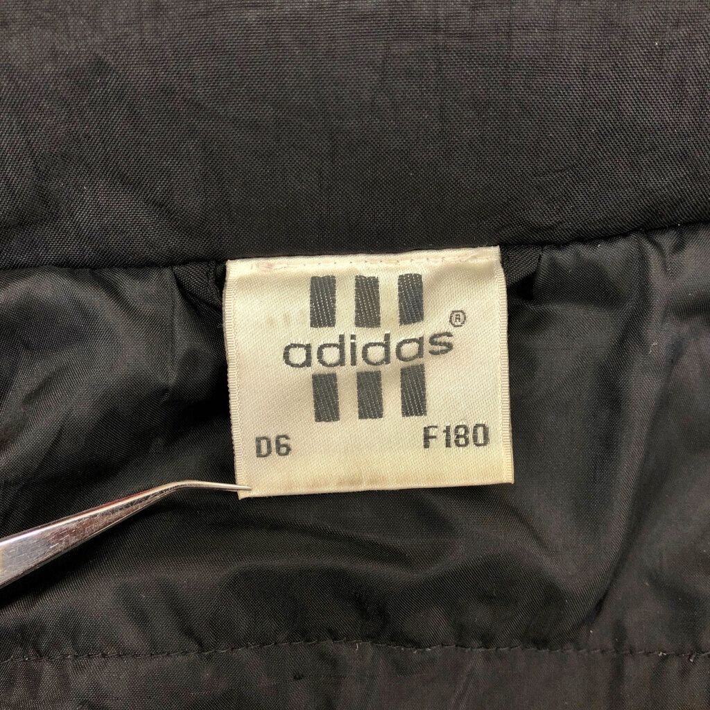 90年代 adidas アディダス ベンチジャケット スポーツ ブラック(メンズ