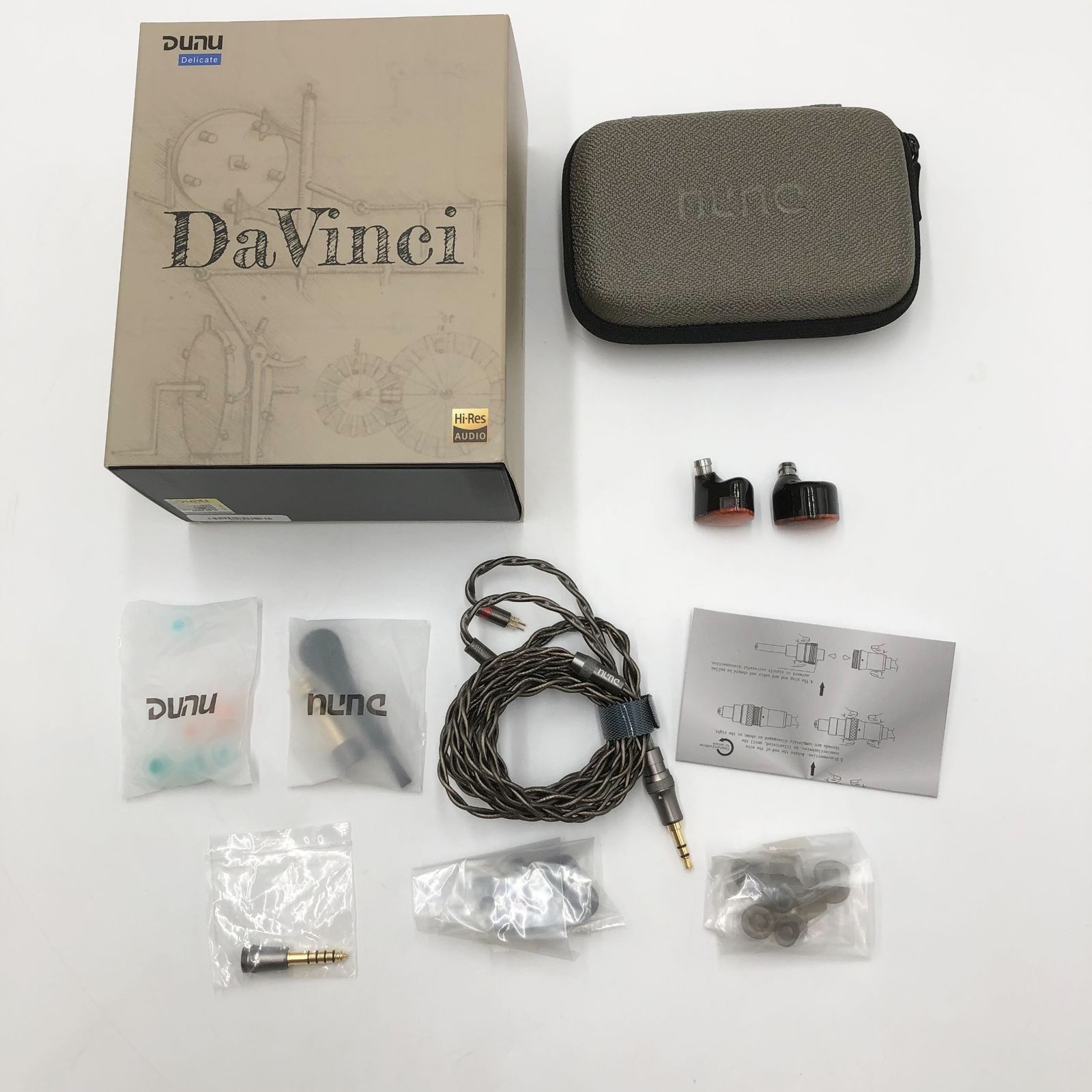 DaVinci 有線イヤホン IEM 2DD+4BA 【本店】公式【公式直営】
