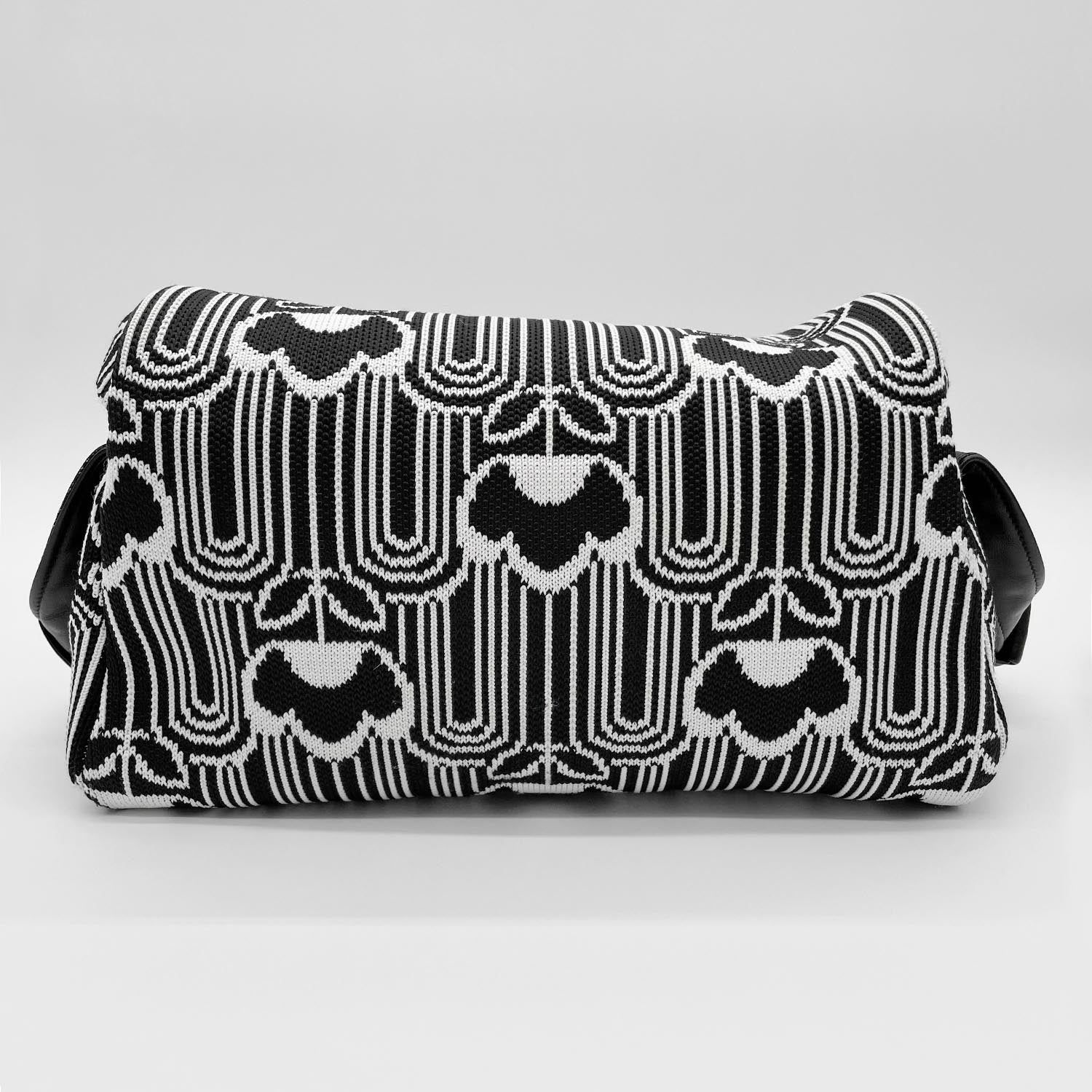 PRADA プラダ シニョー ショルダーバッグ 1BC165 ジャガード フラワー