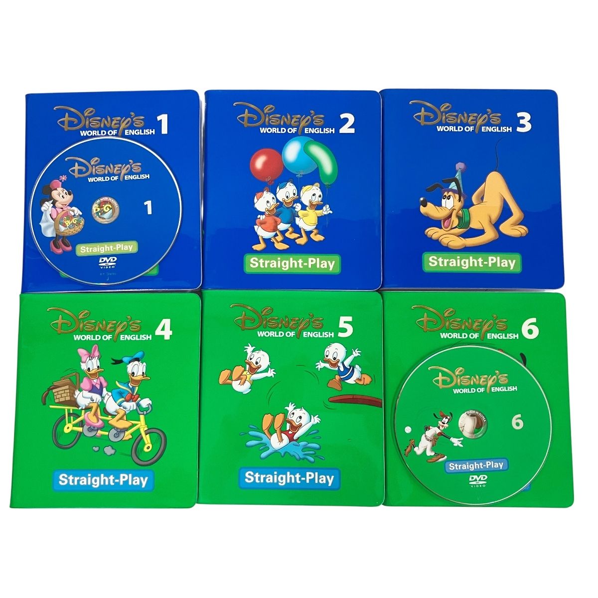 DWE ストレートプレイ DVD版 2017年頃 ディズニー英語システム 英語
