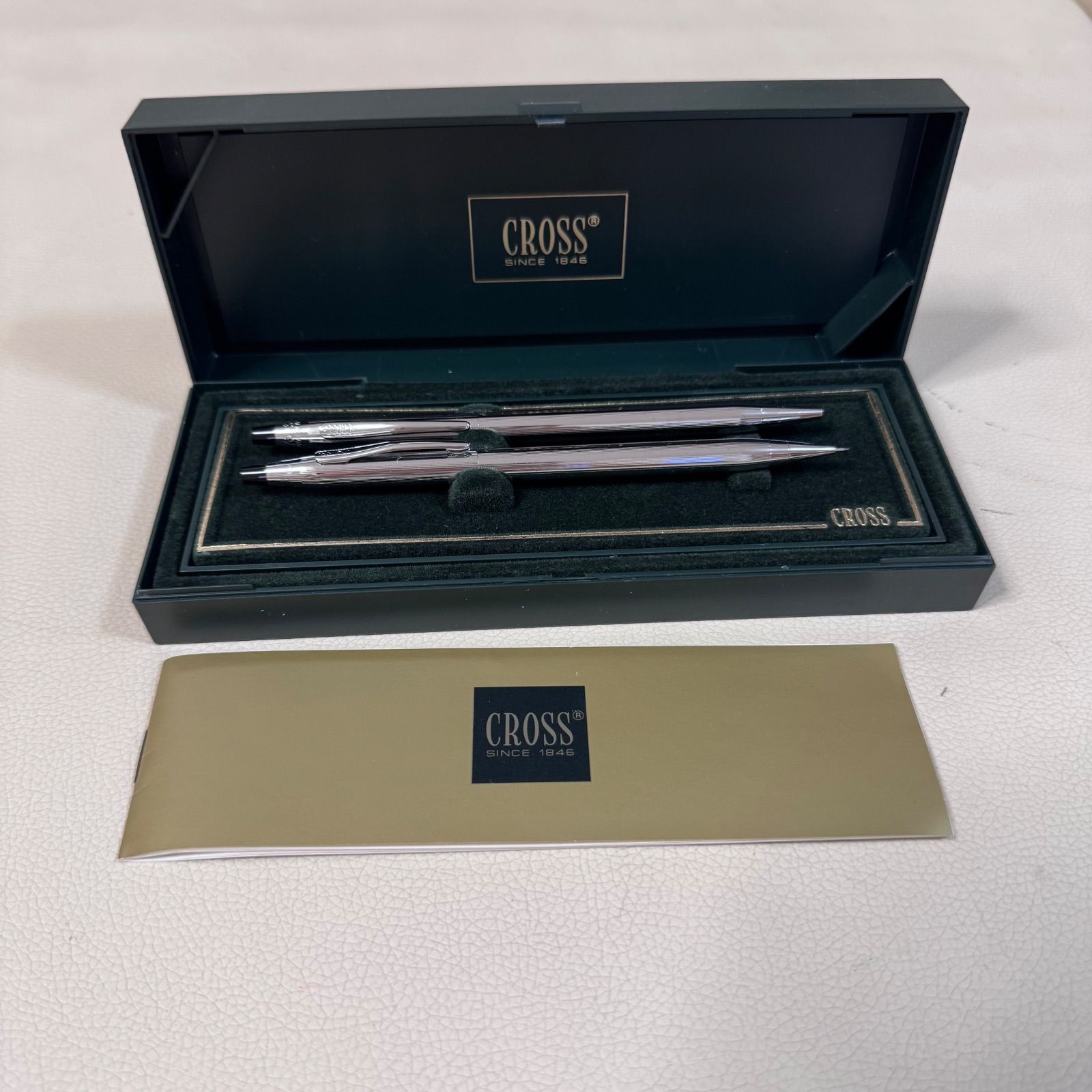 CROSS クロス ツイスト式ボールペン・シャープペンセット - メルカリ