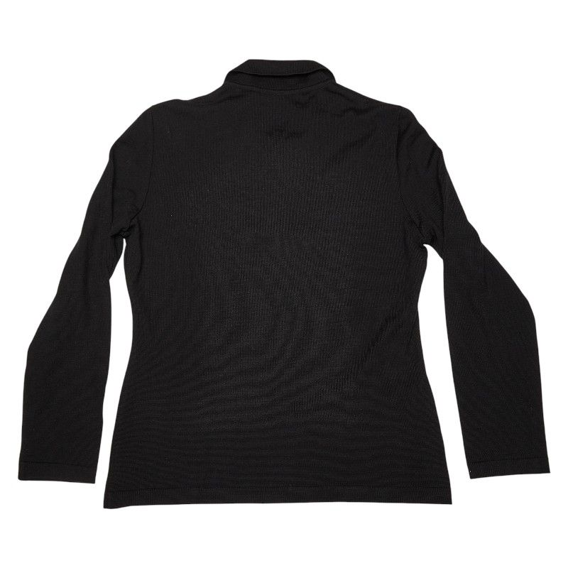 サルヴァトーレフェラガモ ガンチーニ ニットポロシャツ ハーフジップ