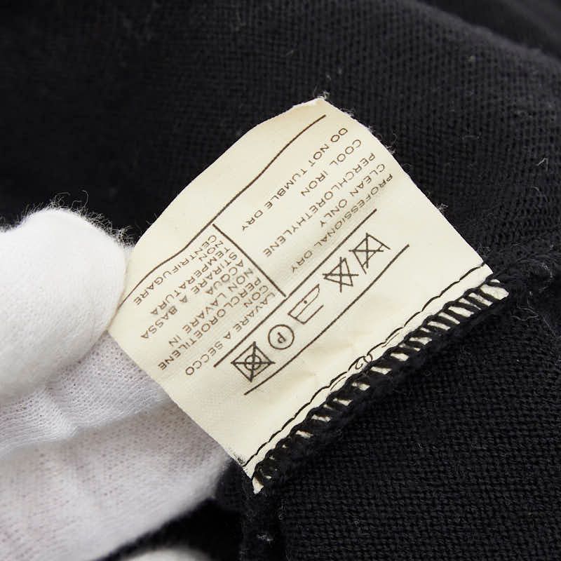 サルヴァトーレフェラガモ ガンチーニ ニットポロシャツ ハーフジップ