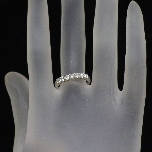 Pt900 ダイヤモンド リング 0.55ct 一文字 - メルカリ