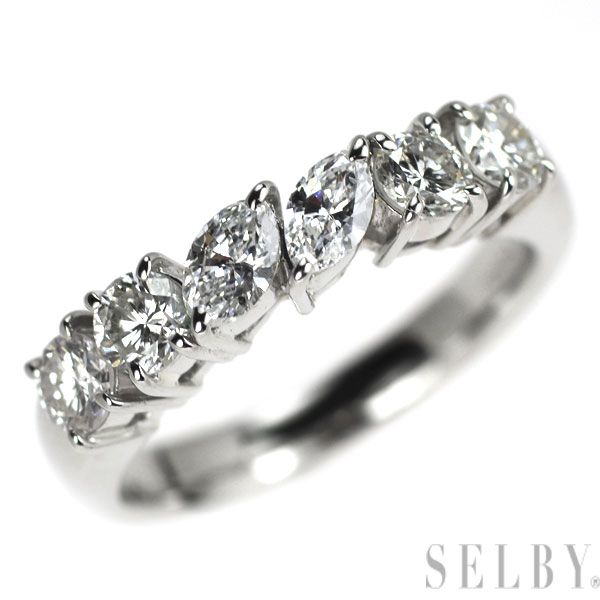 Pt900 ダイヤモンド リング 0.88ct - メルカリ