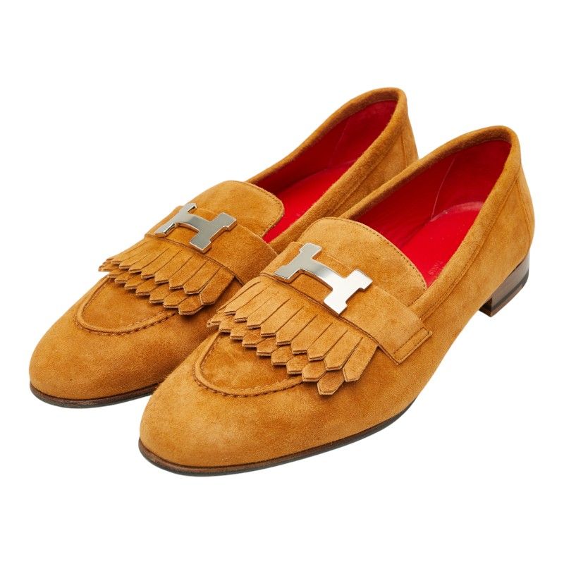 エルメス ロワイヤル コンスタンス ローファー モカシン サイズ38