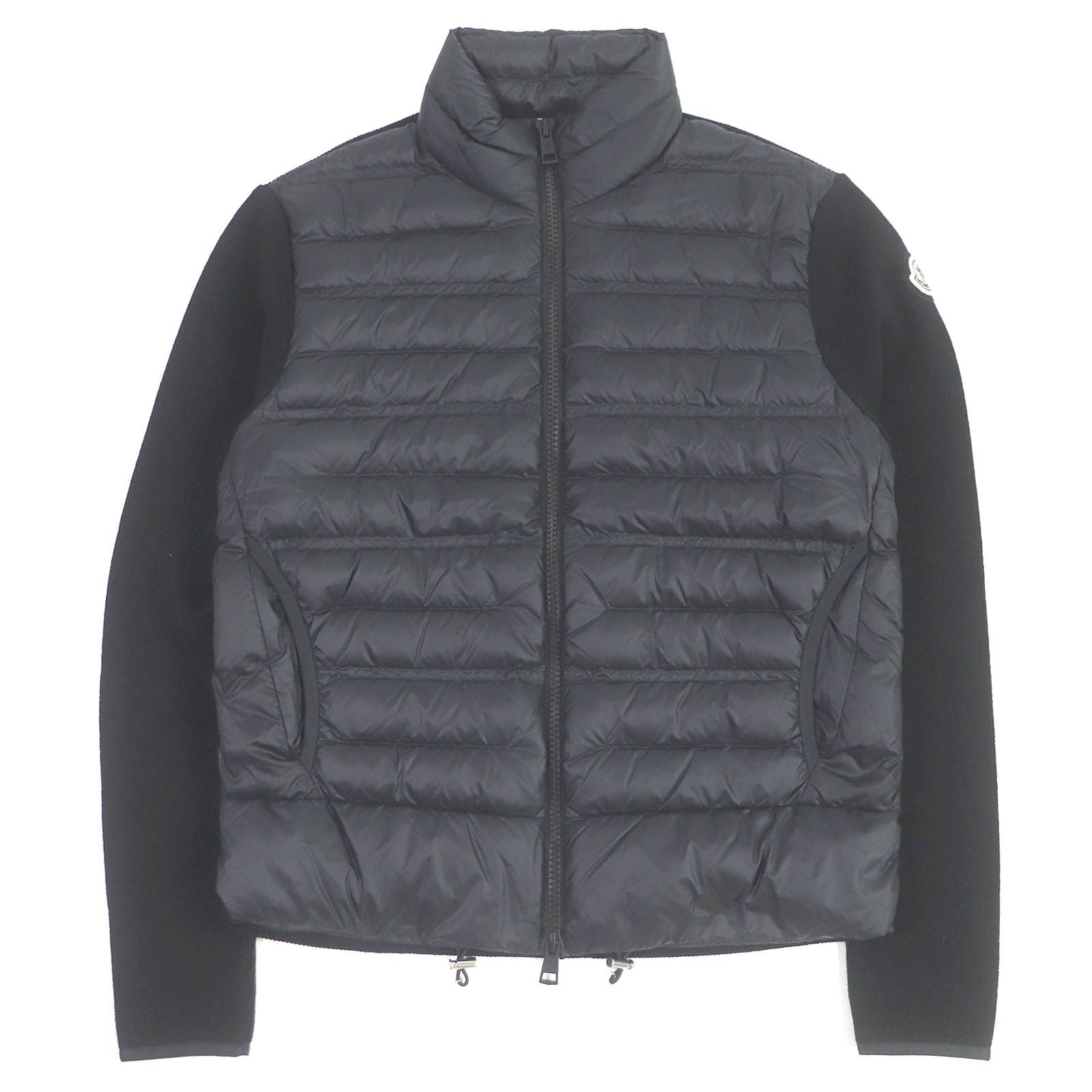極美品□MONCLER モンクレール 2022年製 CARDIGAN ウール 切り替え 