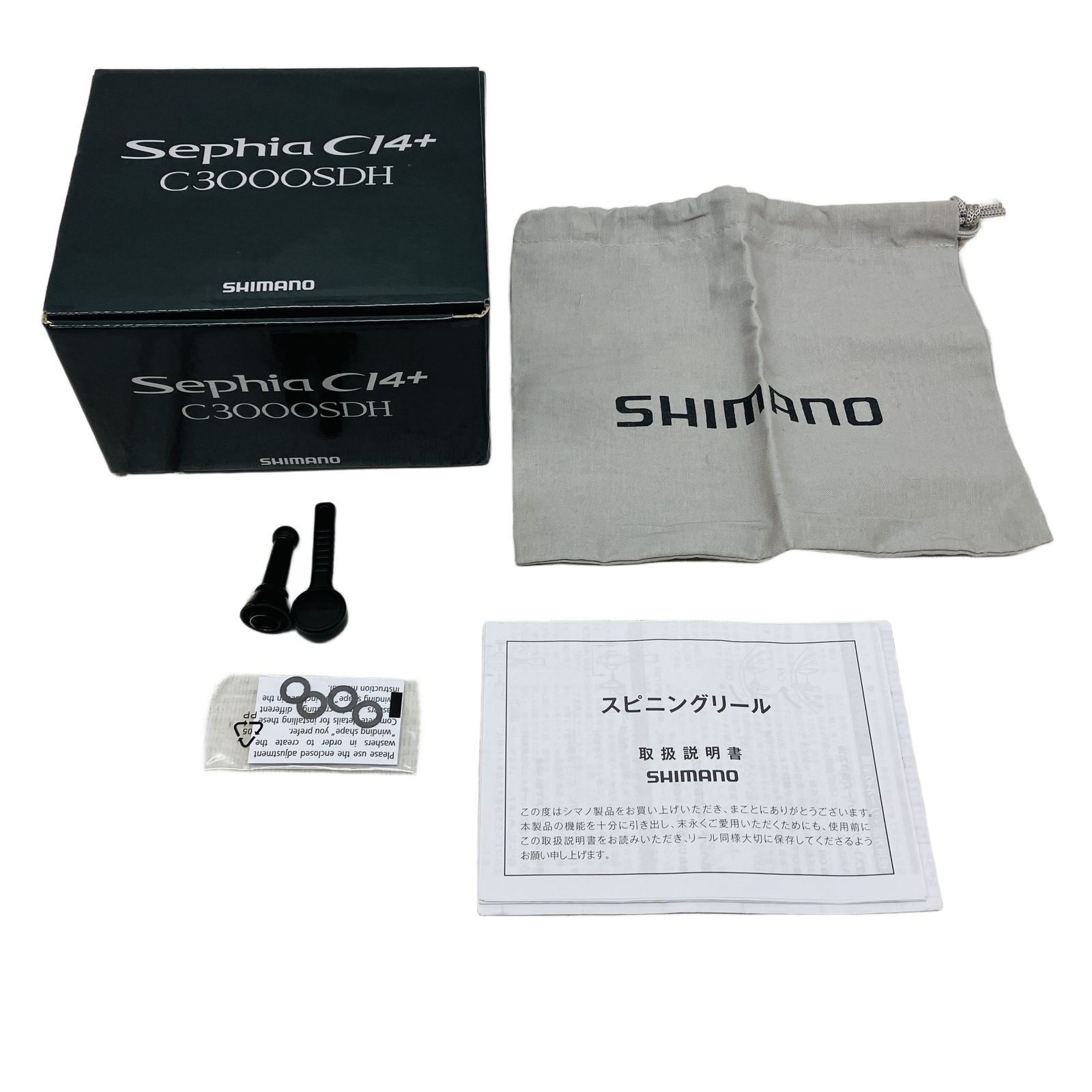 SHIMANO シマノ Sephia セフィア C14 C3000SDH スピニングリール 釣具