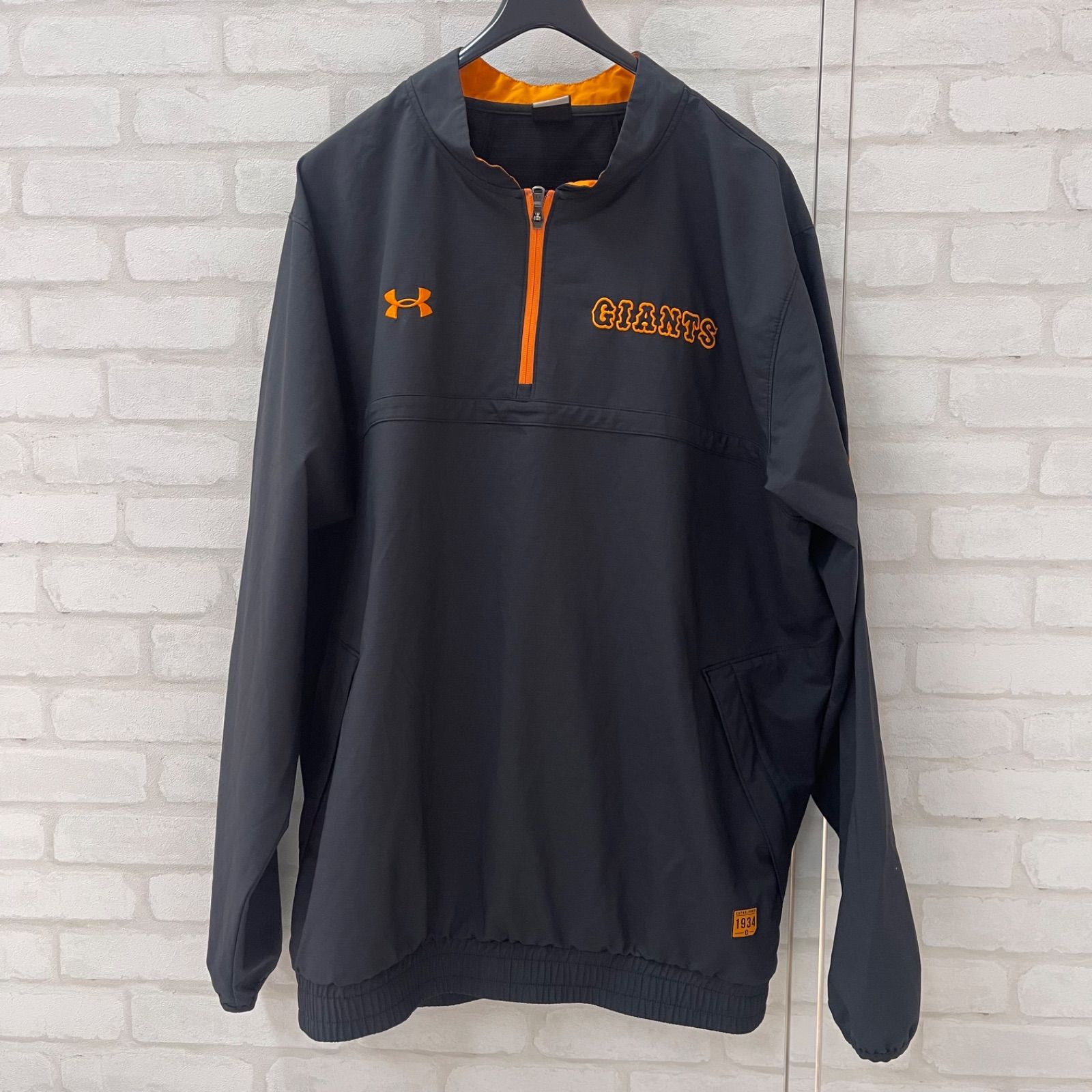 【専用】アンダーアーマー ジャイアンツジャケット XL アンダーアーマー ジャイアンツ コラボ オフィシャル 日本製 支給品