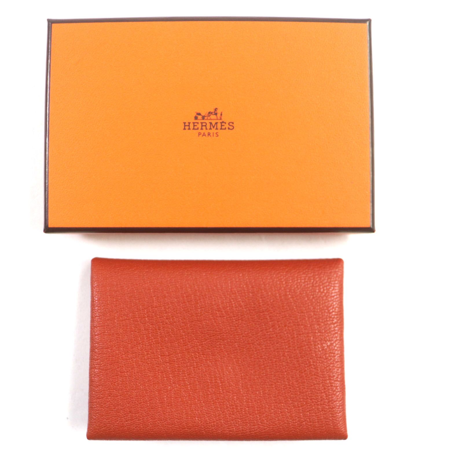 未使用品▽HERMES エルメス カルヴィ デュオ ブリック シルバー金具