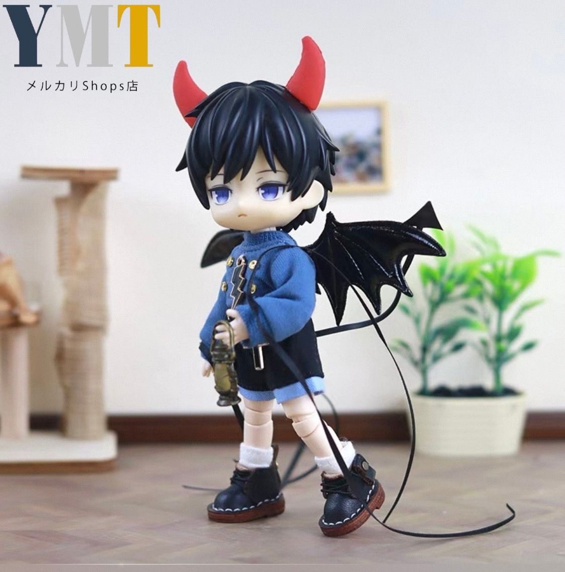オビツ11 ドール服 天使と悪魔コスチュームセット 12分の1 BJD ボディ9