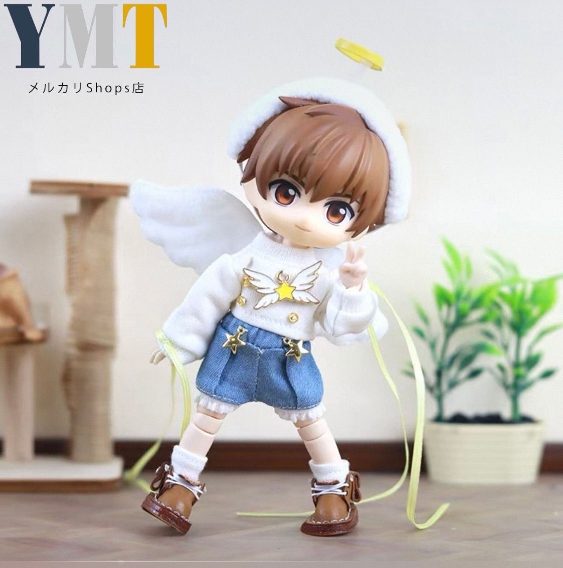 オビツ11 ドール服 天使と悪魔コスチュームセット 12分の1 BJD ボディ9
