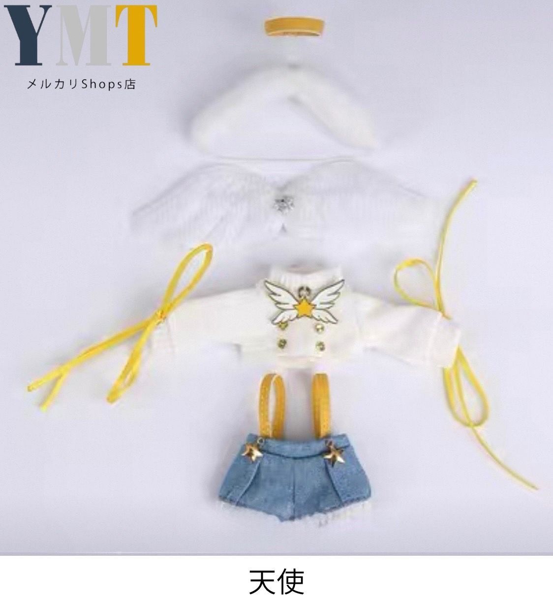 オビツ11 ドール服 天使と悪魔コスチュームセット 12分の1 BJD ボディ9